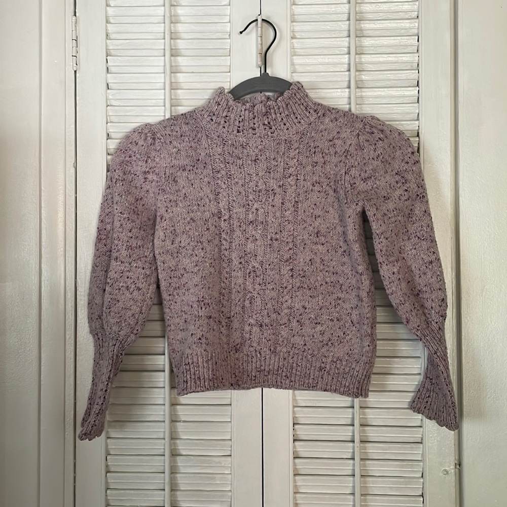 Janie and Jack girl’s lavender sweater